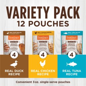 Alternative view of Instinct Healthy Cravings Variety Pack Wet Cat Food, 12 Pouches