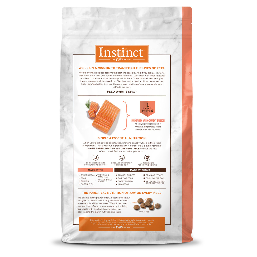 Instinct Limited Ingredient Diet Real Salmon Dry Cat Food, 2kg - Image 6