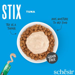 Alternative view of Schesir Stix! Tuna Mousse Cat Treat, 6 Pieces