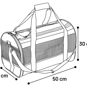 Alternative view of Flamingo Divina Pet Carrier, Blue