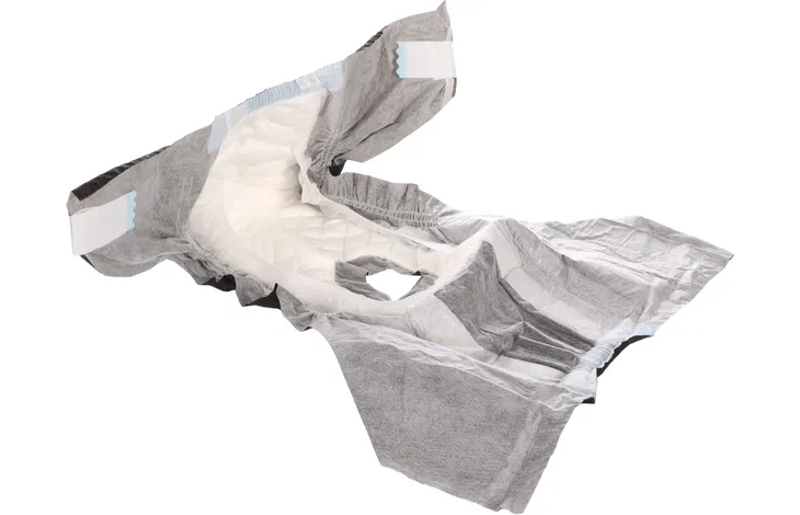 Flamingo Female Dog Diapers, Medium 12 Pcs - Image 3