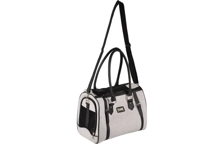 Flamingo Tatjana Pet Carrier, Light Gray - Image 3