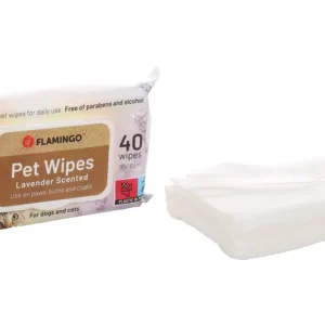 Alternative view of Flamingo Lavender Scented Pet Wipes, 40 Wipes