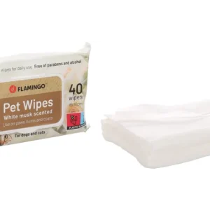 Alternative view of Flamingo Musk Scented Pet Wipes, 40 Wipes