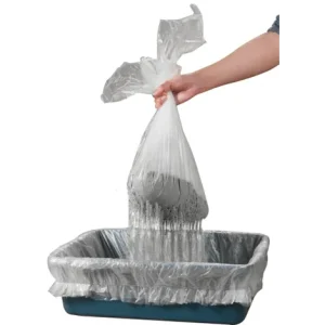 Alternative view of Flamingo Cat Sifting Litter Bags, 5+1 Pcs