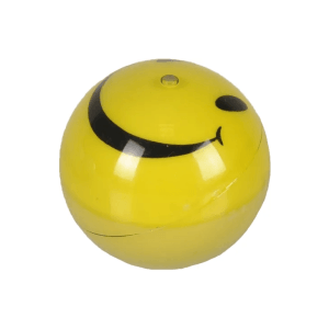 Flamingo Wobbler Flashing Ball Cat Toy, Yellow