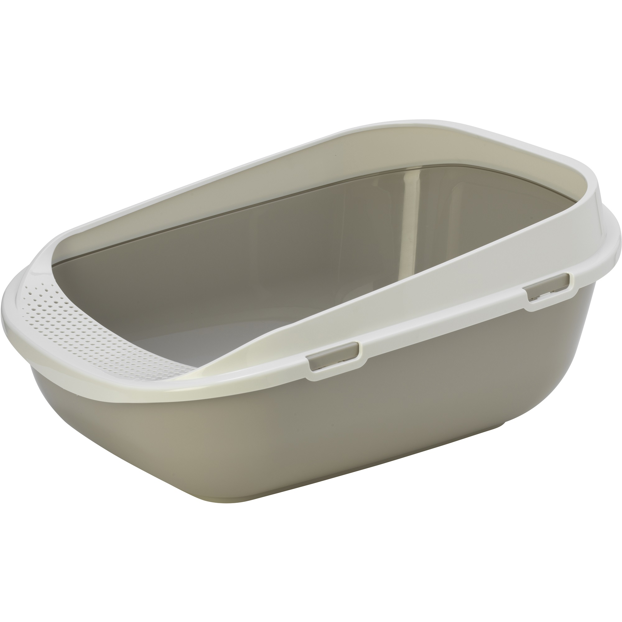 Flamingo Garfy Cat Litter Box, X-Large (48 x 65 x 29.5cm) Gray