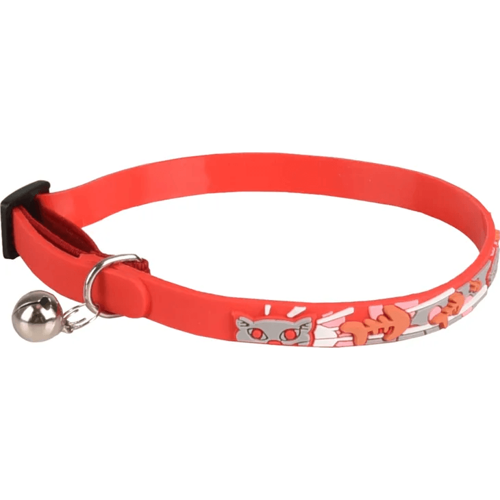Flamingo Nanou Cat Collar, Red - Image 2