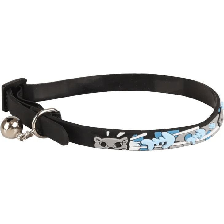 Flamingo Nanou Cat Collar, Black - Image 2