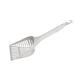 Flamingo Kosmi Cat Litter Scooper, Light Gray