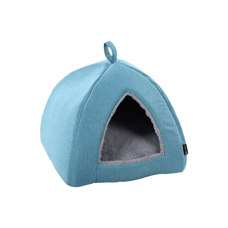 Flamingo Isidoor Cat Bed, Blue