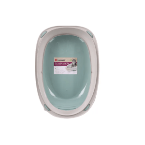 Alternative view of Flamingo Jota Cat Litter Box, Large (39.5 x 56.5 x 19.5cm) Green