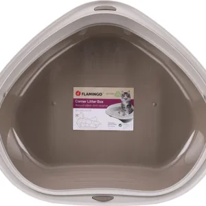 Alternative view of Flamingo Sadio Cat Litter Box, Large (58.5 x 48 x 20.5cm)