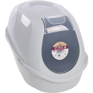 Alternative view of Flamingo Trini Cat Litter Box X-Large (46 x 67 x 49cm), Gray