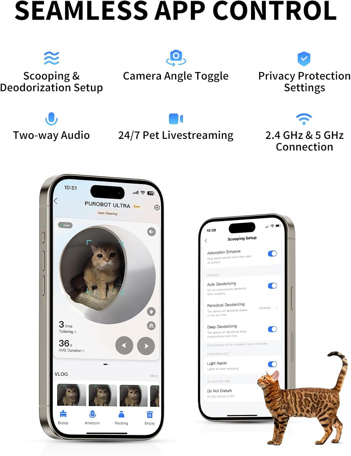 PetKit 2025 Purobot ULTRA (AI-Powered) Automatic Litter Box - Image 8