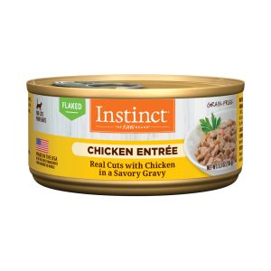 Instinct Chicken Entree Grain-Free Flaked Wet Cat Food, 85g