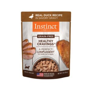 Instinct Healthy Cravings Real Duck Grain-Free Wet Cat Food, 85g