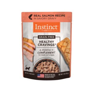 Instinct Healthy Cravings Real Salmon Grain-Free Wet Cat Food, 85g