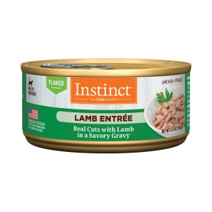 Instinct Lamb Entree Grain-Free Flaked Wet Cat Food, 85g