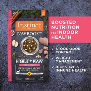 Alternative view of Instinct Raw Boost Indoor Health Chicken Dry Cat Food, 2.2kg