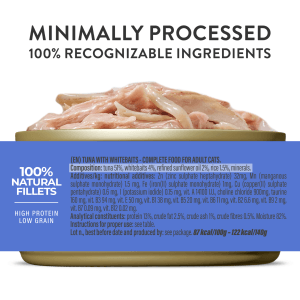 Alternative view of Schesir Complete Nutrition Tuna with Whitebaits in Jelly Wet Cat Food, 140g