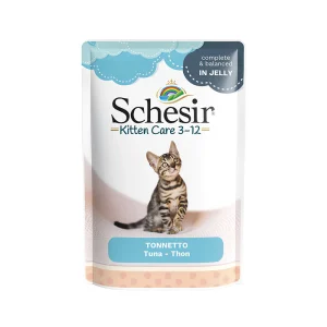 Schesir Tuna in Jelly Wet Kitten Food, 85g