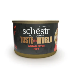 Schesir Taste the World Asian Stir Fry Wet Dog Food, 150g