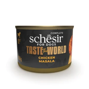 Schesir Taste the World Chicken Masala Wet Dog Food, 150g