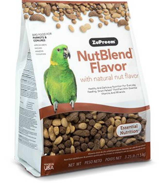 Zupreem NutBlend Flavor for Cockatiels, Lovebirds, Canures