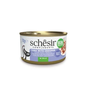 Schesir Tuna with Grouper Wet Cat Food, 70g