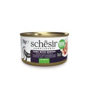 Schesir Tuna with Dentex in Jelly Wet Cat Food, 70g