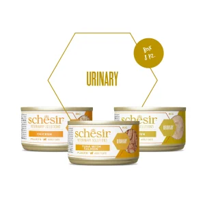 Alternative view of Schesir Veterinary Solutions Urinary Variety Pack Wet Cat Food, 3x80g