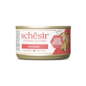 Schesir Veterinary Solutions Gastrointestinal Chicken Fillets Wet Cat Food, 80g