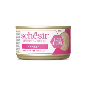Schesir Veterinary Solutions Gastrointestinal Chicken Mousse Wet Cat Food, 80g