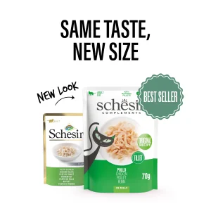 Alternative view of Schesir Chicken Fillets in Jelly Wet Cat Food, 70g