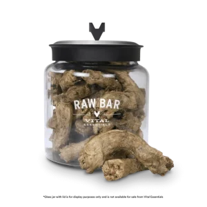 Vital Essentials Freeze-Dried RAW Chicken Necks Bars Dog & Cat Treats, 55 pieces