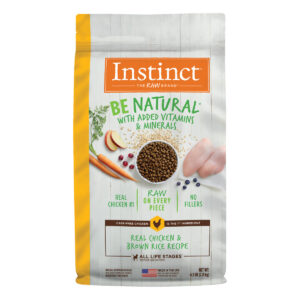 Instinct Be Natural Real Chicken & Brown Rice Dry Dog Food