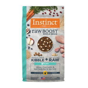 Instinct Raw Boost Whole-Grain Chicken & Brown Rice Dry Puppy Food, 1.5 kg