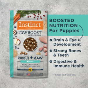 Alternative view of Instinct Raw Boost Whole-Grain Chicken & Brown Rice Dry Puppy Food, 1.5 kg