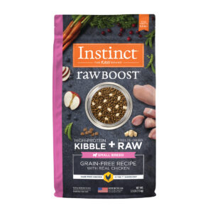 Instinct Raw Boost Real Chicken Small Breed Dry Dog Food, 1.5kg