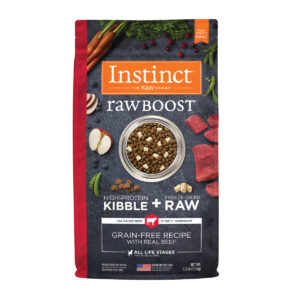 Instinct Raw Boost Real Beef Dry Dog Food, 1.5 kg