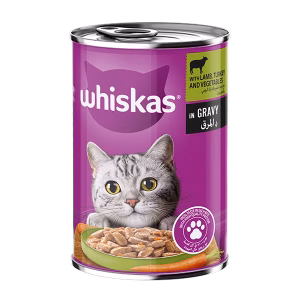 Whiskas Turkey Lamb and Vegetables in Gravy Wet Cat Food, 400g