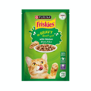 Friskies Chicken Chunks in Gravy Wet Cat Food, 85g