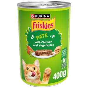 Friskies Chicken and Vegetables Wet Cat Food, 400g