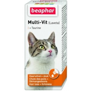 Beaphar Multivitamin Liquid with Taurine for Cats, 50ml