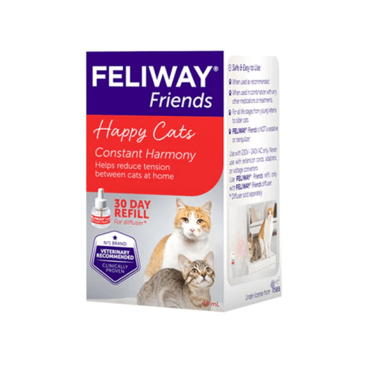 Feliway Friends (Helps Reduce Conflict Between Cats Living Together) Refill, 48 ml