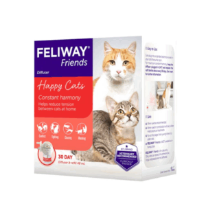Feliway Friends Diffuser (Helps Reduce Conflict Between Cats Living Together) + Refill 48 ml