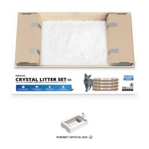 PetKit Purobot Crystal Litter Set, (Pack of 4 - Enough for 4 Months)