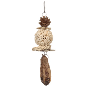Flamingo Bero Parakeet Toy, Brown