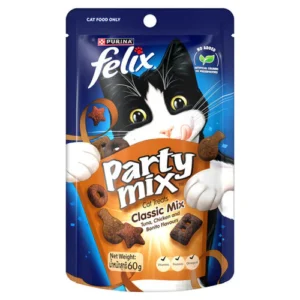 Felix Party Mix Classic Mix Wet Cat Food, 60g